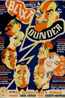 Blixt Och Dunder (1938) afişi
