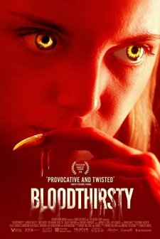 Bloodthirsty (2020) afişi