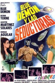 Blue Demon y las invasoras (1969) afişi