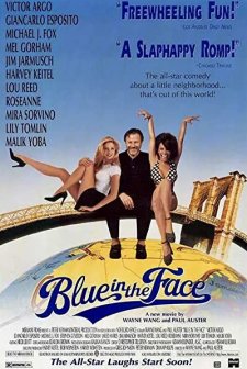 Blue in The Face (1995) afişi