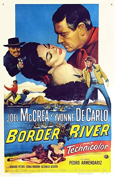 Border River (1954) afişi Border River (1954) afişi