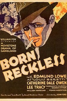 Born Reckless (1930) afişi