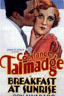 Breakfast At Sunrise (1927) afişi