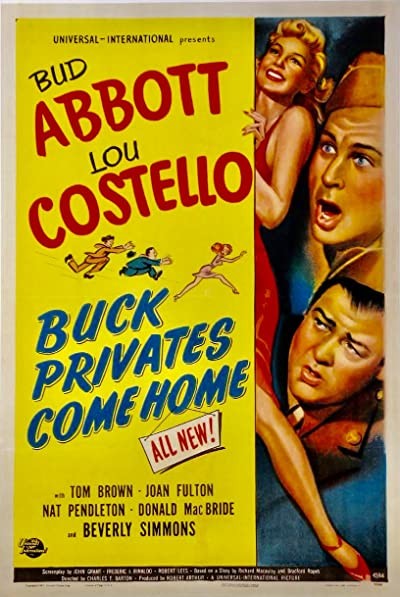 Buck Privates Come Home (1947) afişi Buck Privates Come Home (1947) afişi