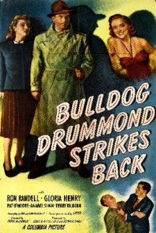 Bulldog Drummond Strikes Back (1947) afişi