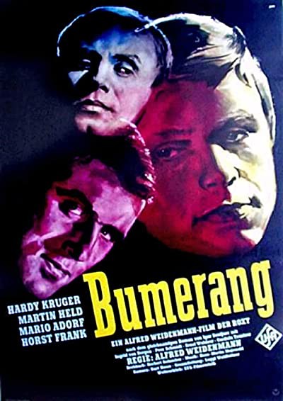 Bumerang (1960) afişi Bumerang (1960) afişi
