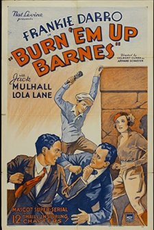 Burn 'em Up Barnes (1934) afişi