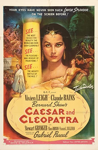 Caesar and Cleopatra (1945) afişi Caesar and Cleopatra (1945) afişi