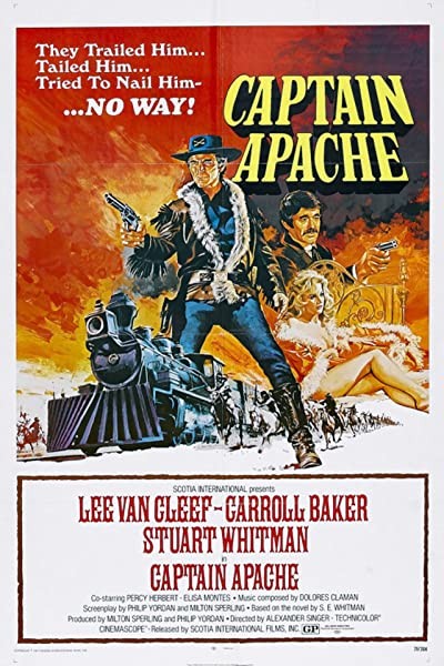 Captain Apache (1971) afişi Captain Apache (1971) afişi