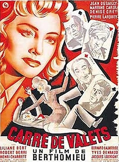 Carré De Valets (1947) afişi Carré De Valets (1947) afişi