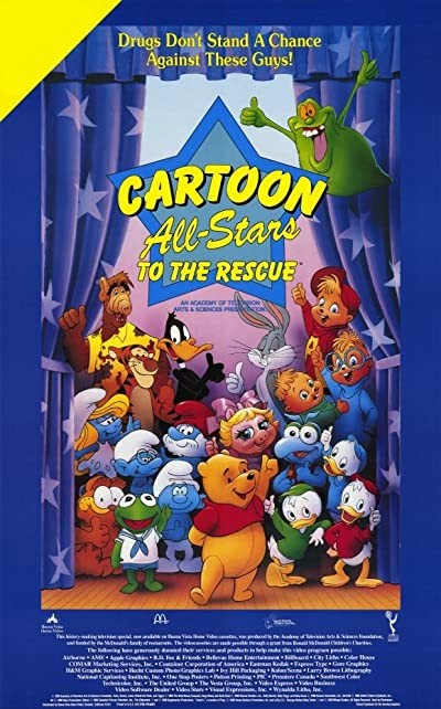 Cartoon All-stars To The Rescue (1990) afişi Cartoon All-stars To The Rescue (1990) afişi