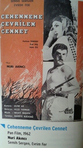 Cehenneme Çevrilen Cennet (1962) afişi Cehenneme Çevrilen Cennet (1962) afişi