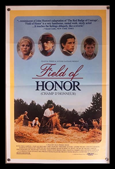 Champ D'honneur (1987) afişi Champ D'honneur (1987) afişi