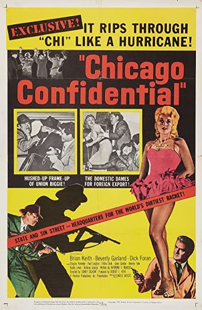 Chicago Confidential (1957) afişi Chicago Confidential (1957) afişi