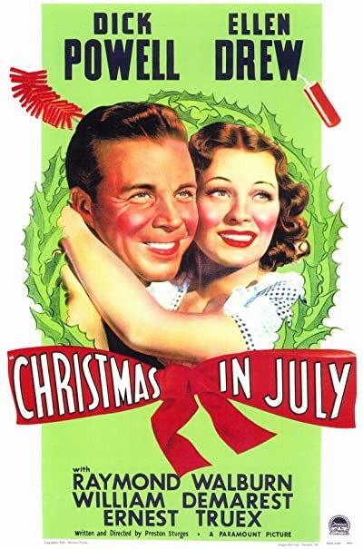 Christmas In July (1940) afişi Christmas In July (1940) afişi