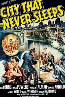 City That Never Sleeps (1953) afişi