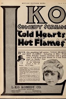 Cold Hearts And Hot Flames (1916) afişi
