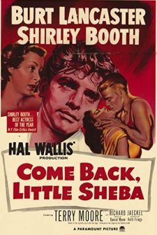 Come Back, Little Sheba (1952) afişi