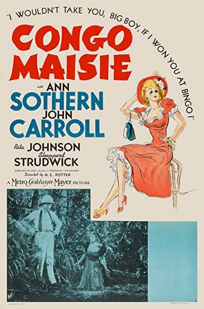 Congo Maisie (1940) afişi Congo Maisie (1940) afişi