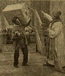 Cretinetti facchino (1910) afişi