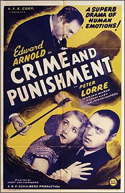 Crime And Punishment (1935) afişi Crime And Punishment (1935) afişi