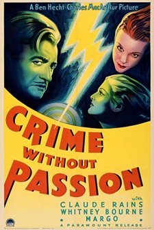 Crime Without Passion (1934) afişi