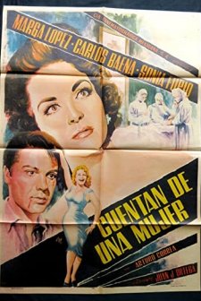 Cuentan De Una Mujer (1959) afişi