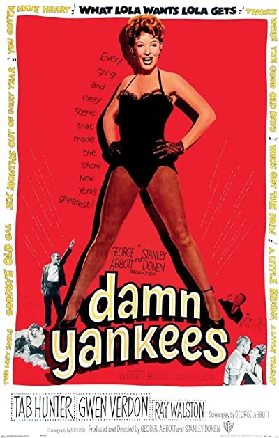 Damn Yankees (1958) afişi Damn Yankees (1958) afişi