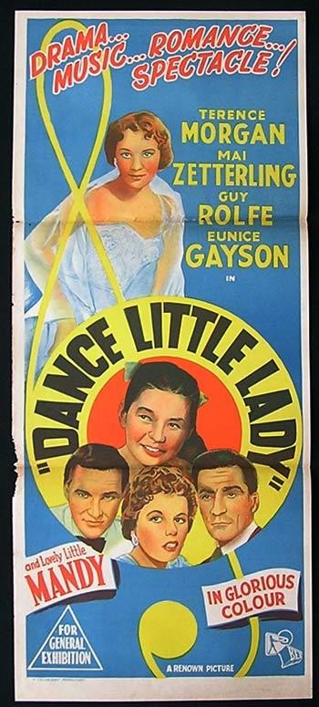 Dance Little Lady (1954) afişi Dance Little Lady (1954) afişi