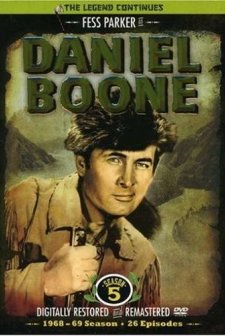 Daniel Boone (1964) afişi