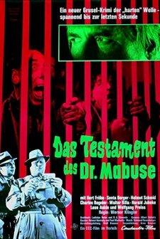 Das Testament Des Dr. Mabuse (1962) afişi