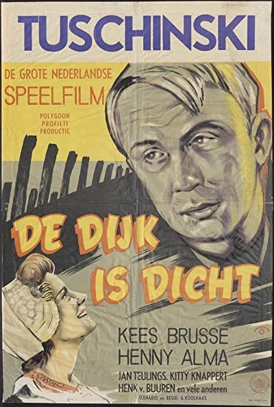 De dijk is dicht (1950) afişi De dijk is dicht (1950) afişi