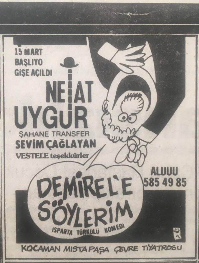 Demirel'e Söylerim (1986) afişi Demirel'e Söylerim (1986) afişi