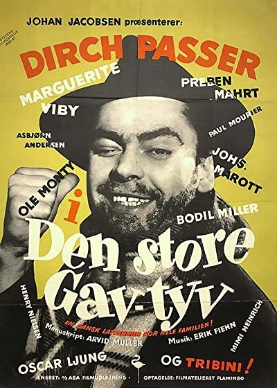 Den Store Gavtyv (1956) afişi Den Store Gavtyv (1956) afişi