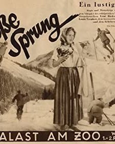 Der Große Sprung (1927) afişi