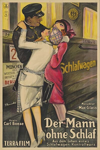 Der Mann Ohne Schlaf (1926) afişi Der Mann Ohne Schlaf (1926) afişi