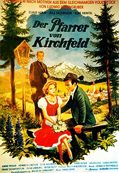Der Pfarrer von Kirchfeld (1955) afişi Der Pfarrer von Kirchfeld (1955) afişi