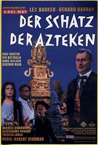 Der Schatz der Azteken (1965) afişi Der Schatz der Azteken (1965) afişi