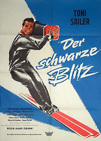 Der Schwarze Blitz (1958) afişi Der Schwarze Blitz (1958) afişi