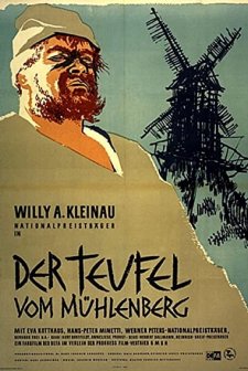Der Teufel Vom Mühlenberg (1955) afişi