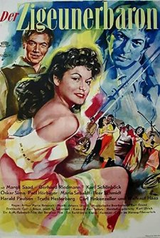 Der Zigeunerbaron (1954) afişi