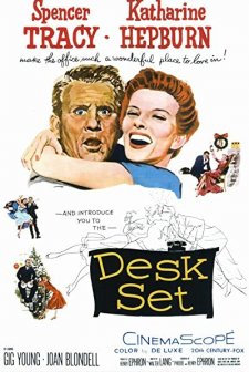 Desk Set (1957) afişi