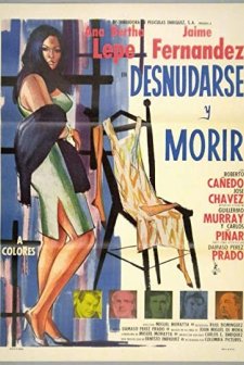 Desnudarse Y Morir (1968) afişi