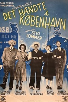 Det Hændte I København (1949) afişi