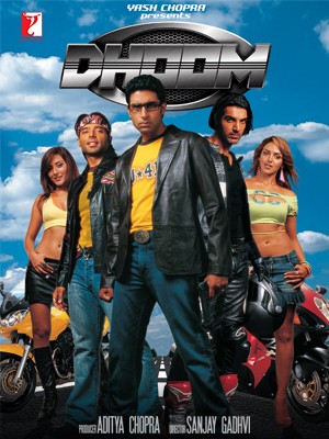 Dhoom (2004) afişi Dhoom (2004) afişi