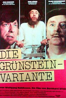Die Grünstein-variante (1985) afişi