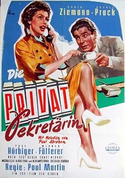 Die Privatsekretärin (1953) afişi Die Privatsekretärin (1953) afişi
