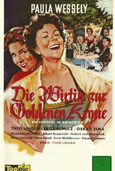 Die Wirtin Zur Goldenen Krone (1955) afişi