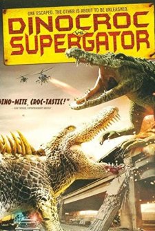 Dinocroc Vs. Supergator (2010) afişi