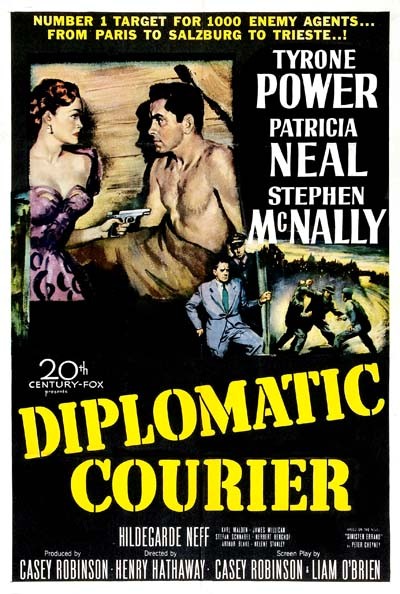 Diplomatic Courier (1952) afişi Diplomatic Courier (1952) afişi